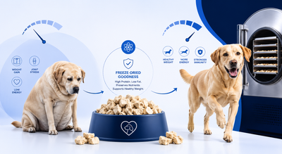 Dog Obesity and Freeze-Dried Dog Food: Why More Pet Parents Are Making the Switch