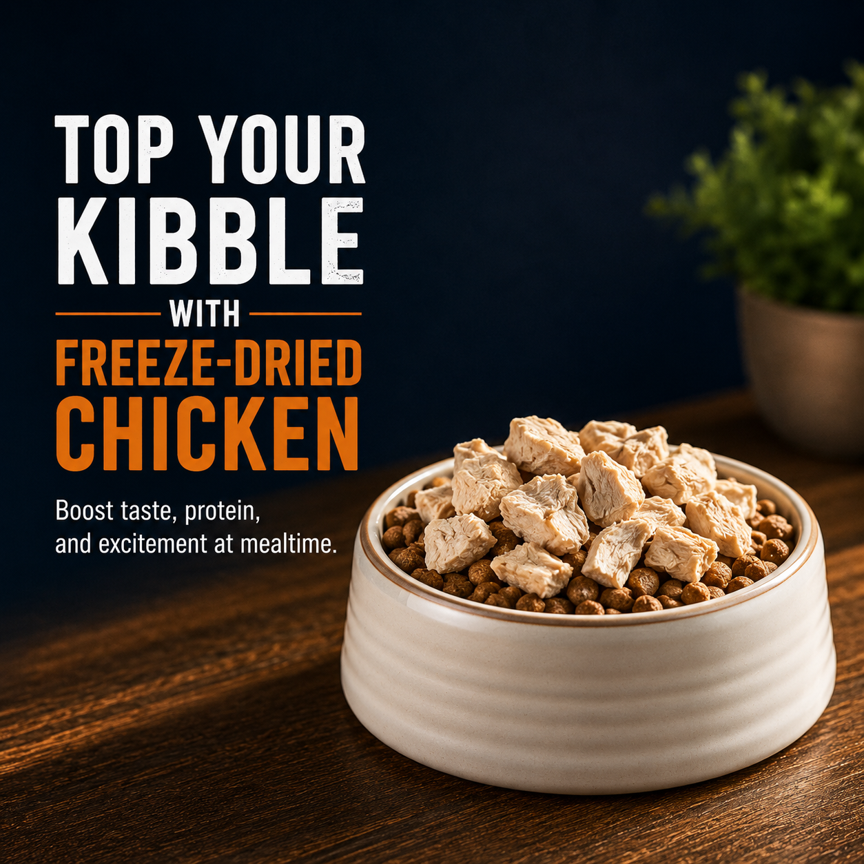 Meeku’s Freeze-Dried Chicken Breast for Dogs — 100% Real Chicken, Nothing Else | 50g
